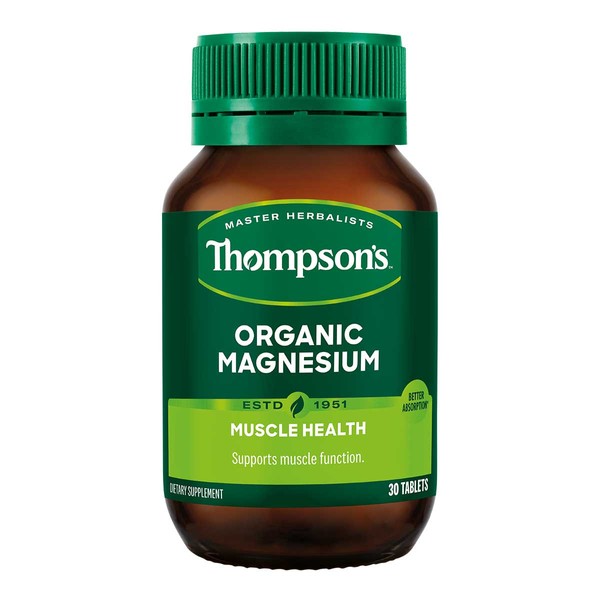 Thompson's Organic Magnesium - 30 tablets