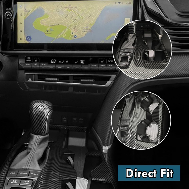 WanQiAuto Center Console Gear Shift Panel Cover Fit for Camry