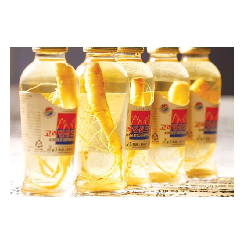 Royal King Korean Ginseng Drink (root in bottle) with honey