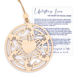 Social Worker Gifts for Women Men, Appreciation Gift for Nursing Home Social Workers Coworker, School Social Workers Graduation Gifts