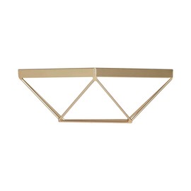 Umbra Prisma Picture Frame, 4 x 4 Photo Display for Desk or Wall, Copper