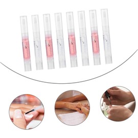 VALICLUD 2 Series Aceite Para El Cuidado De La Manicura Fortalecedor De Uñas Barniz De Uñas Lápiz De Nutrición De Uñas Clavo Aceite Nutritivo Para Cutículas Aceite Para Uñas 8 Piezas