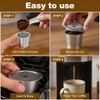 3 Pcs Reusable K Cups and Coffee Pods for Ninja