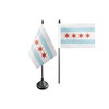 Table/Desk Flag USA City of Chicago Flag FRITZE® + Free