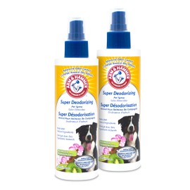 Arm & Hammer for Dogs Super Deodorizing Spray for Dogs | Best Odor Eliminating Spray for All Dogs & Puppies | Fresh Kiwi Blossom Scent That Smells Great, 6.7 Ounces -2 Pack (FF9367AMZ2)