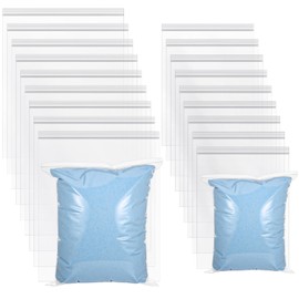 20Pcs Large Ziplock Bags for Clothes,40×50 CM,30×40 CM Large Travel Clothes Storage Bags Clear Seal Zip Lock Bag Waterproof Luggage Organiser Resealable Plastic Bag for Storing Clothing