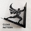 Superhero Metal Bookend – 6.5 Inch Heavy-Duty Book Holder with