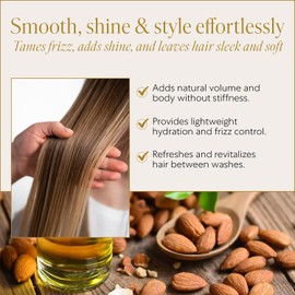 WEN by Chaz Dean Restorative Volumizing Treatment Spray - Volumizing Hair Products, Hair Volumizer for Fine Hair, Volume Spray for Thin Hair for Women & Men - Sweet Almond Mint, 6 Fl Oz (Pack of 1)