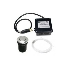 Mountain Plumbing MT953-ACP Antique Copper Universal Classic Touch Waste Disposer Air Switches-Round Style Push Button