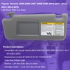 Left Driver Side Sun Visors Compatible with Toyota Tacoma 2005-2012