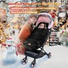LAT Baby Warm Bunting Bag Universal,Stroller Sleeping Bag Cold Weather,Waterproof