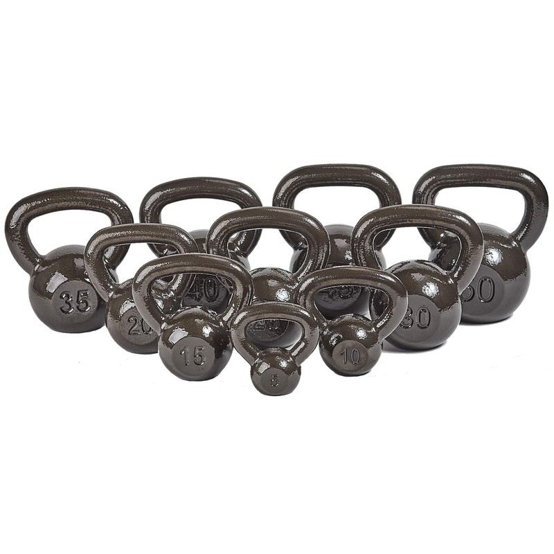 BalanceFrom CAST Iron Kettlebell 35LB