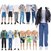E-TING 10-Items Doll Clothes Random Style Fantastic Pack for 12