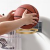 Ball Holder Wall Mount for Basketball, Soccer, Football & Volleyball,