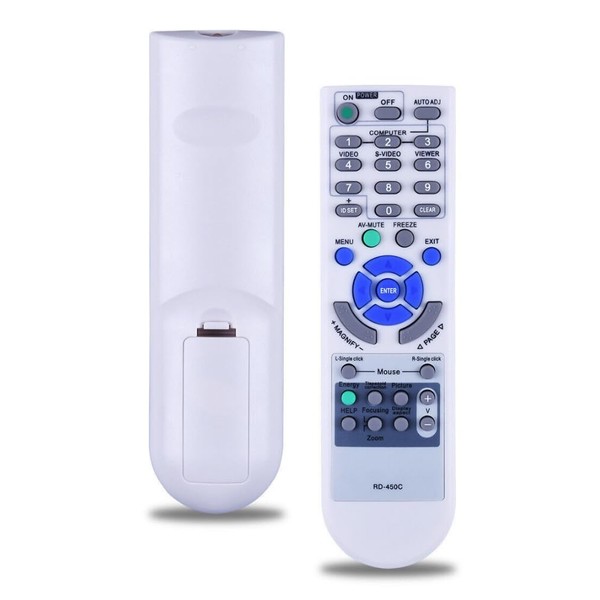 CLVIZCXOM RD-450C Remote Control Replacement for NEC Projector LT VT