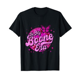 Retro Disco Ball in My Boone Era Shirt Men Women T-Shirt