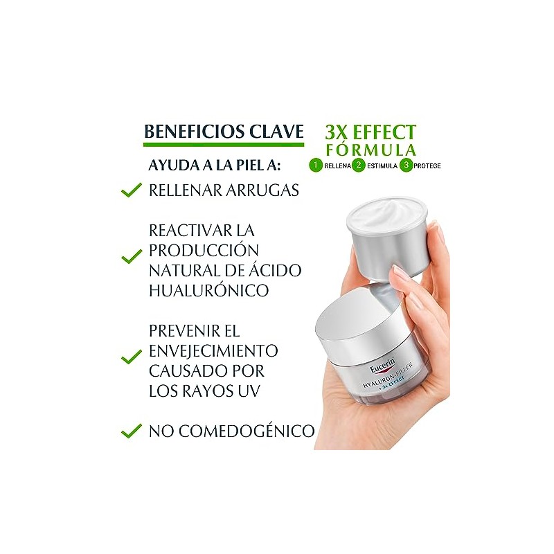 Eucerin Refill Crema anti edad Hyaluron-Filler Crema de Día FPS15