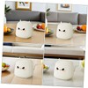 Levemolo Cute Small Desktop Trash Can with Lid Creative Mini