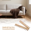 48" Chunky Blanket Loom, Foldable Chunky Knitting Loom for Blankets
