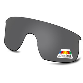 Bwake Replacement Lenses for Oakley Resistor OJ9010 Sunglasses - Dark Black POLARIZED