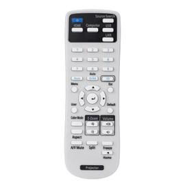 Allamp 219863500 Projector Remote Replacement for Epson EH-TW750 TW740 TW710 EB-E01 EB-W06 W49 W51 W52 X06 X49 X51 X500 E10 E20 E500 FH0 6 FH5 2 Support 982W 992F EB-720 725W 725Wi 735F 735Fi 972 EB-1480Fi 1481Fi 1485Fi