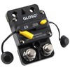 GLOSO Circuit Breaker Manual Reset Waterproof Boat Truck Automotive Marine