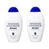 Shower to Shower Absorbent Body Powder, Sport, 13-Ounce Bottles (Pack