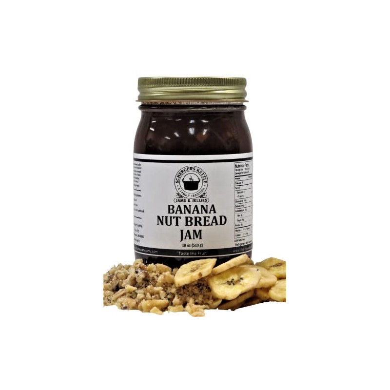 Banana Nut Bread Jam, 18 oz