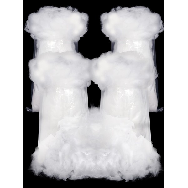 Christmas Fake Snow Indoor Artificial Snow Fluffy Snow Blanket for
