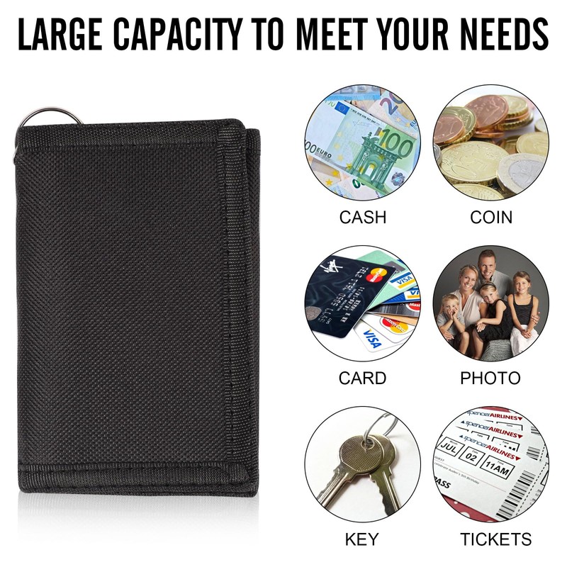 Lancry Children's Neck Pouch for Boys and Girls, Children's Wallet