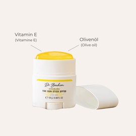 Dr. Bouhon THE SUN STICK SPF50 – (20g) – transparenter Sonnenschutz-Stick für Gesicht & Körper mit Vitamin E, wasserfest & kompakt, für sensible Haut & Kinder ab 3 Jahren