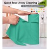 KitchLife Microfiber Cleaning Cloth Roll - Tear-Away Reusable Microfiber Paper