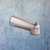 SENTO Nickel Universal Bathroom Tub Spout with Diverter, Durable Heavy