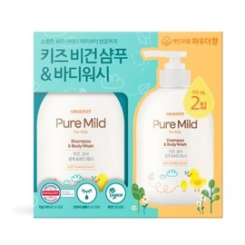 Organist Kids Shampoo & Body Wash 715ml x 2 (37279157) / 오가니스트 키즈 샴푸 앤 바디워시 715ml x 2개 (37279157)