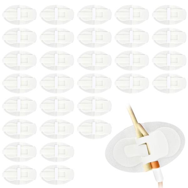 30Pcs Catheter Stabilization Ddevice, Lock Foley Catheter Supplies, Foam Anchor