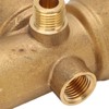 Nimomo Pipe Fitting, 5-Way Brass Pipe Fitting, G1 Thread Pipe