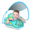 LAYCOL Baby Swimming Float Inflatable Baby Pool Float Ring with