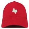 Trendy Apparel Shop Mapa del Estado de Texas Bordado Gorra