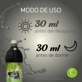 Bebida 3 Jugo Verde Santo 100% Puro 10 Plantas Cardo Mariano