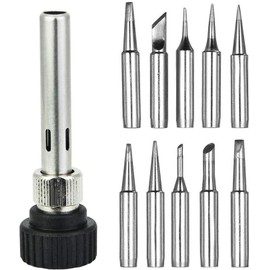 Soldering Tips, Soldering Tips, 10 Pieces, Soldering Iron Tips, Soldering Tips, 900 m-T Soldering Iron Tips, Lead-Free Soldering Iron, Replacement Soldering Tips Set, Soldering Tips with for