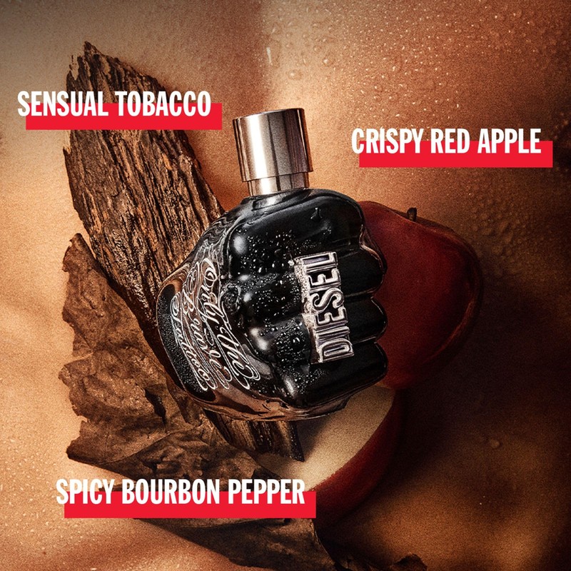 Diesel Only The Brave Tattoo, Eau de Toilette for Men,