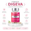 AKAM DIGEVA Probióticos y Prebióticos para Mujer 60 Cápsulas con