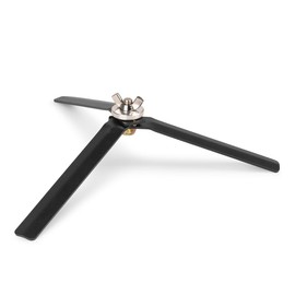 beamz FST2 Universal Floor Stand for Lighting Effects - Sturdy LED Light Stand with Stable Metal Base, Tripod Design, Butterfly Wingnut, Compact Lighting Stand for Storage and Transport