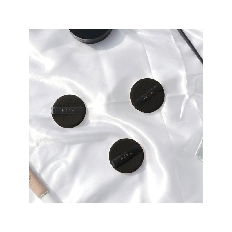 Hera Black Cushion Puff 10 Sheets