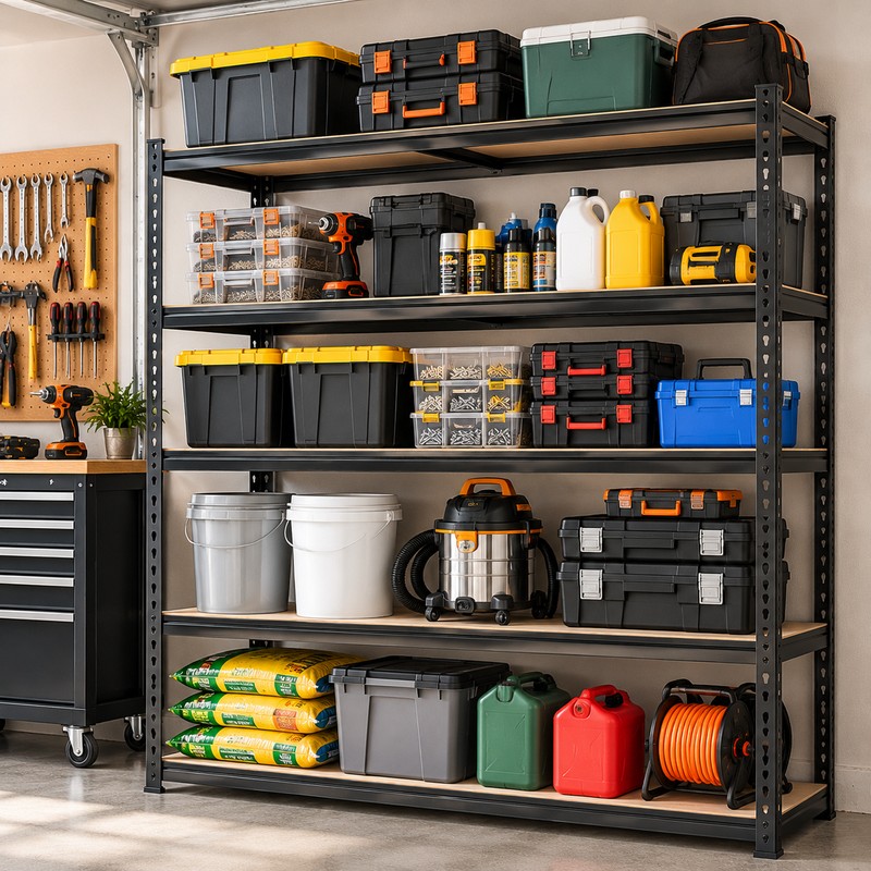 Heavy Duty Garage Storage Shelving Rack for Home Organization –