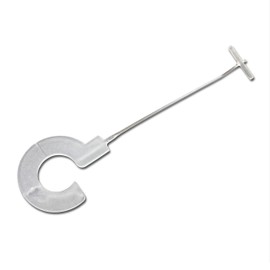 White Tagging Hook Barbs Tag Gun Refill J Rounded Pins Clothing Price Tagger Label Fasteners 50mm (Pack of 5000)
