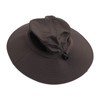 Sun Hat Nylon Dark Gray UV Protection Breathable Adjustable Wide