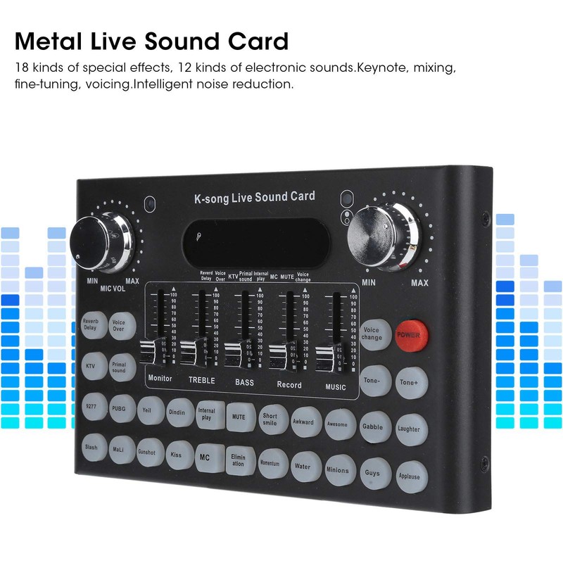Computer Live Sound Card, Sound Card, Voice Card, Voice Change