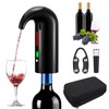 RICANK Electric Wine Aerator Pourer - Portable One-Touch Decanter and