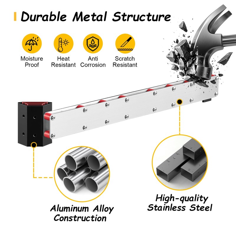 Power Drill Holder Fits for ToughBuilt StackTech Tool Box, Side